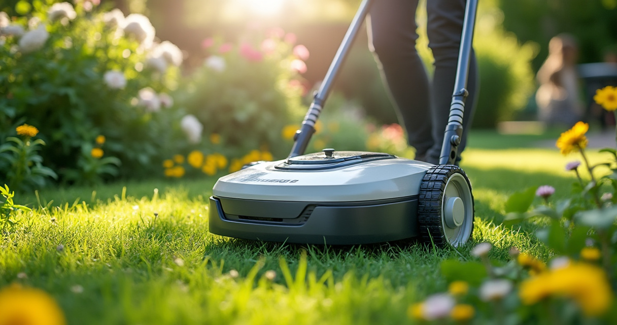 Sicherer Mähroboter für Kinder und Haustiere